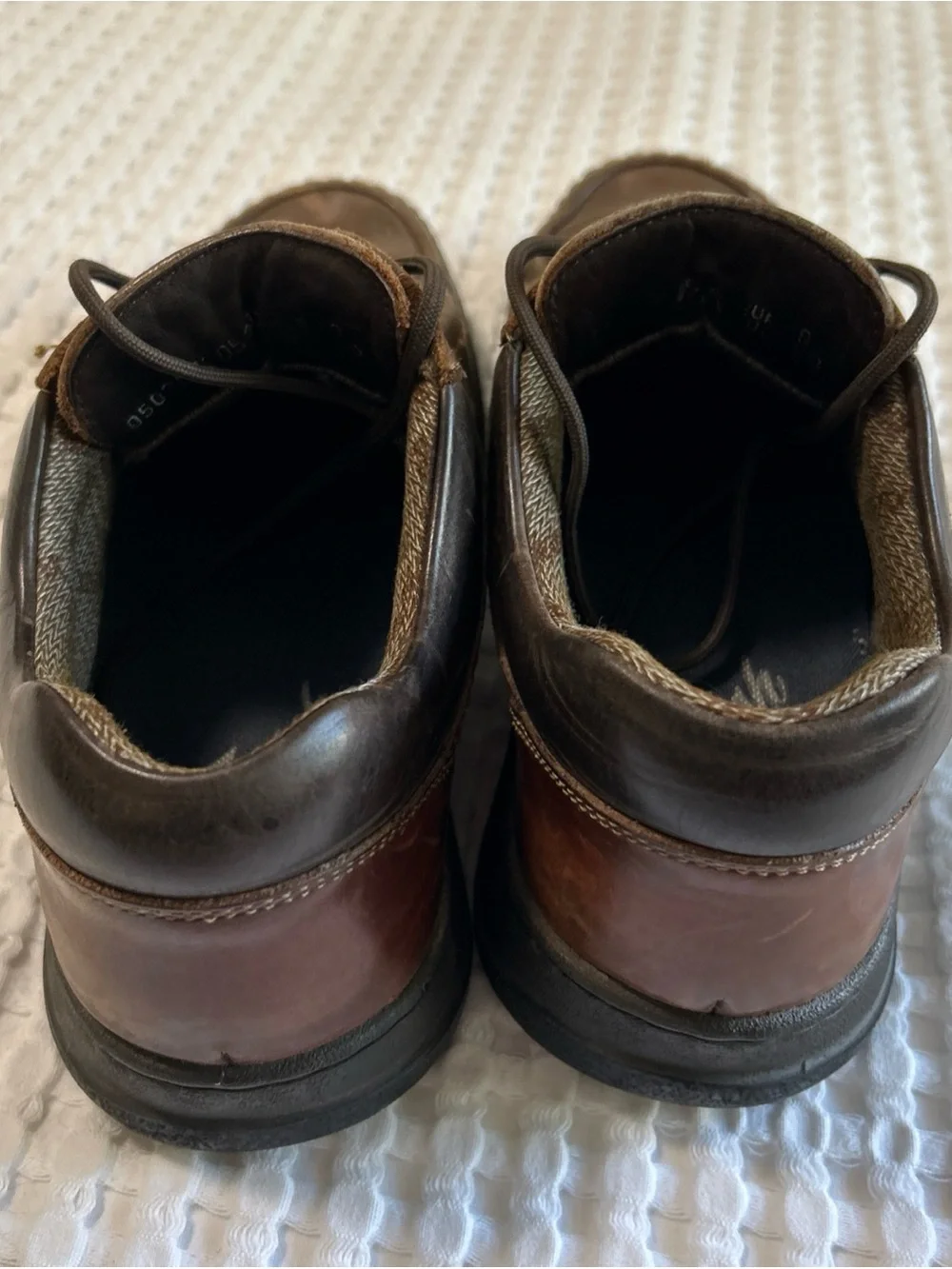 Mephisto Leather Low Hiking Walking Lace-Up Sneaker GoreTex Men’s US 9.5 EU 9